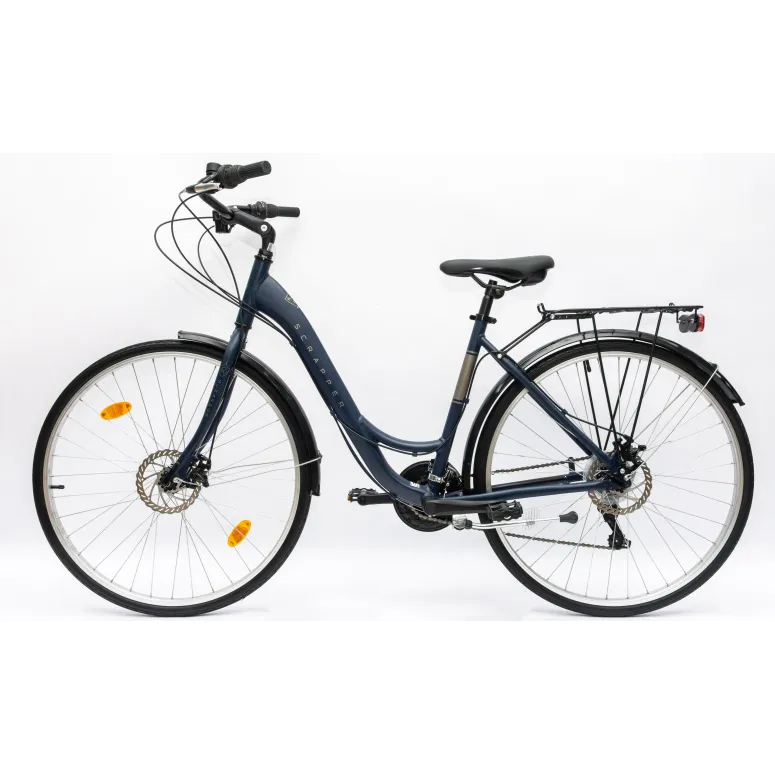 Rower Damski Miejski 28" SHIMANO Aluminium Tarcze Bagażnik Błotniki Stopka