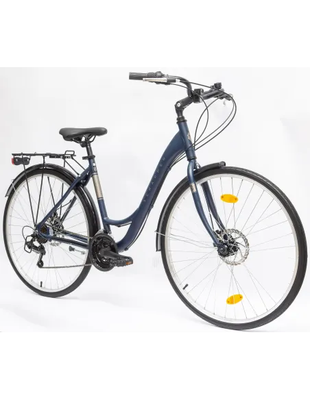 Rower Damski Miejski 28" SHIMANO Aluminium Tarcze Bagażnik Błotniki Stopka