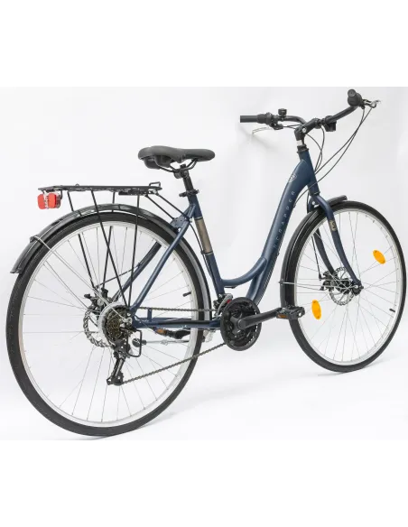 Rower Damski Miejski 28" SHIMANO Aluminium Tarcze Bagażnik Błotniki Stopka