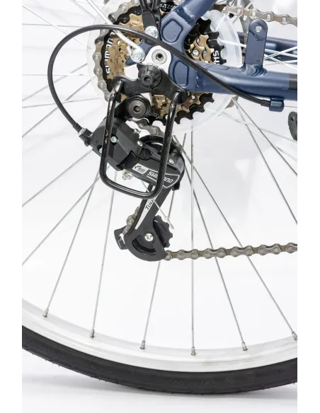 Rower Damski Miejski 28" SHIMANO Aluminium Tarcze Bagażnik Błotniki Stopka