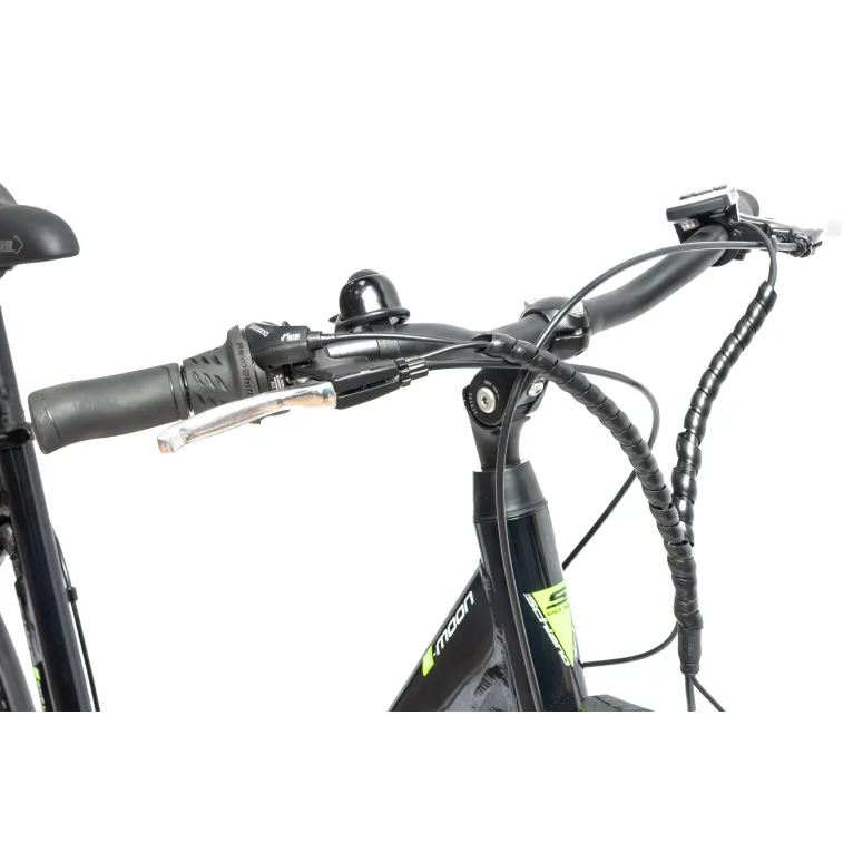 Elektryczny Rower Miejski 26 Damski Wspomaganie ALU Damka 7 Biegów Błotniki