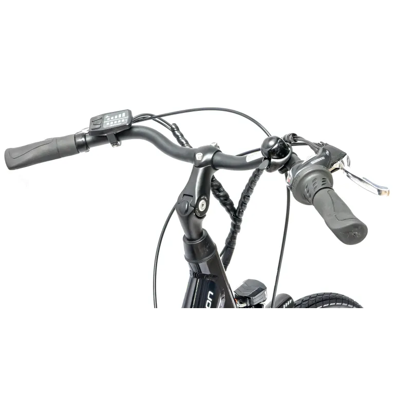 Elektryczny Rower Miejski 26 Damski Wspomaganie ALU Damka 7 Biegów Błotniki