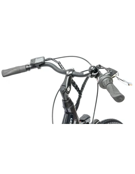 Elektryczny Rower Miejski 26 Damski Wspomaganie ALU Damka 7 Biegów Błotniki