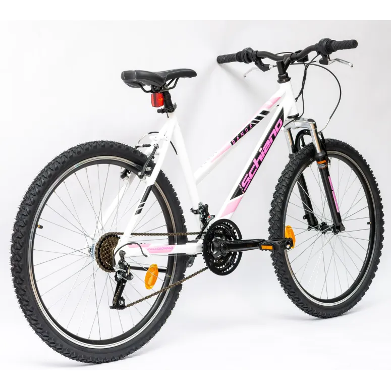 Rower Damski Dziewczęcy MTB 26" Górski Power + Stopka Odblaski