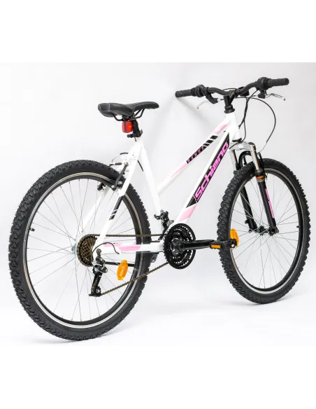 Rower Damski Dziewczęcy MTB 26" Górski Power + Stopka Odblaski