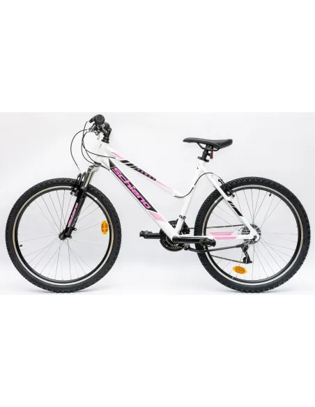 Rower Damski Dziewczęcy MTB 26" Górski Power + Stopka Odblaski