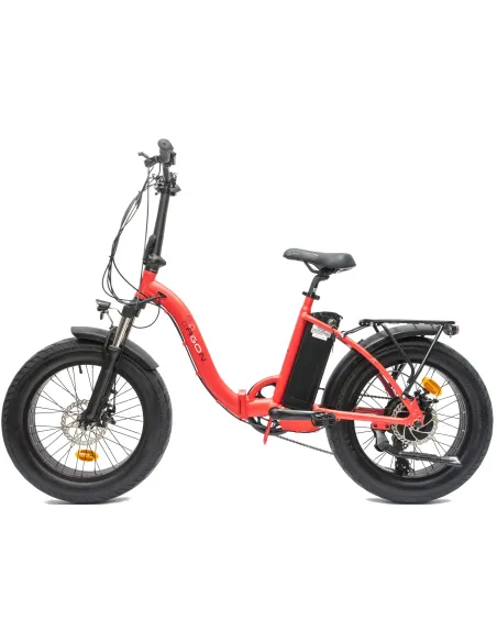 Rower Elektryczny Damski Męski Składany FATBIKE 20x4.0" ALU Shimano Światła