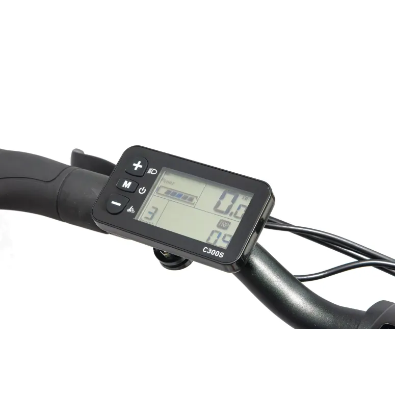 Rower Elektryczny Damski Męski Składany FATBIKE 20x4.0" ALU Shimano Światła