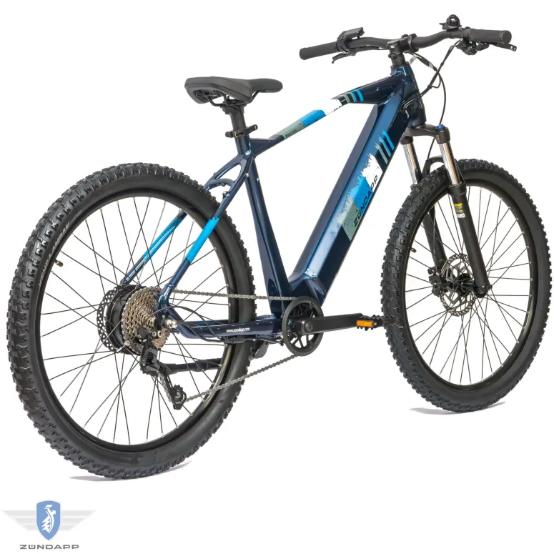 Rower Elektryczny Męski Damski Górski 27,5" MTB SHIMANO Deore LCD Aplikacja