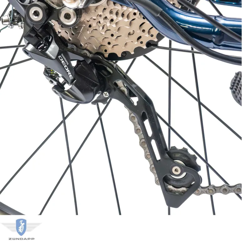 Rower Elektryczny Męski Damski Górski 27,5" MTB SHIMANO Deore LCD Aplikacja