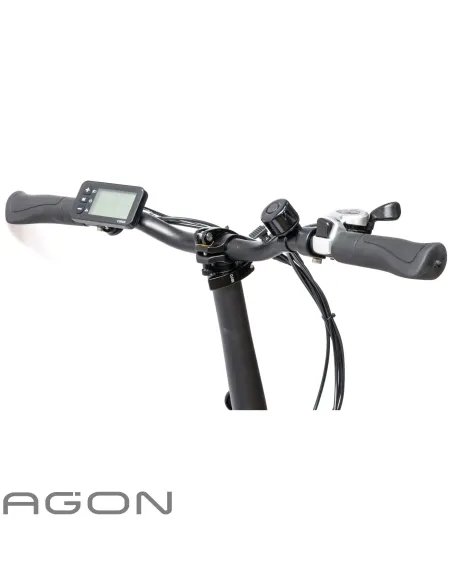 Rower Elektryczny Damski Męski Składany Fatbike 20" SHIMANO Składak Tarcze