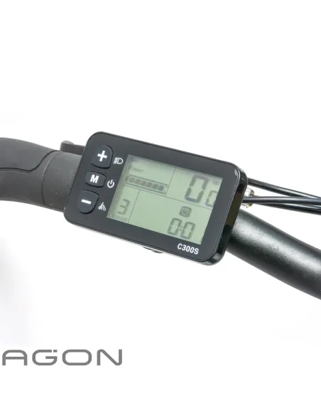 Rower Elektryczny Damski Męski Składany Fatbike 20" SHIMANO Tarcze Składak