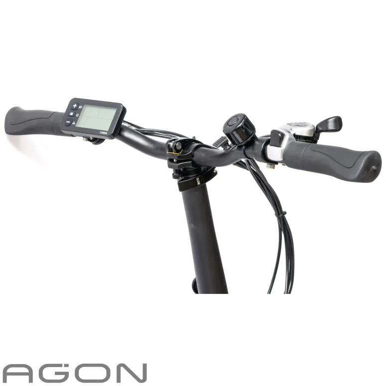 Rower Elektryczny Damski Męski Składany Fatbike 20" SHIMANO Tarcze Składak