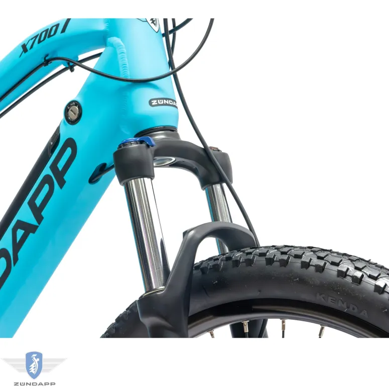 Rower Elektryczny Męski Damski Górski 27,5" SHIMANO 250 W MTB LCD Alu Amory