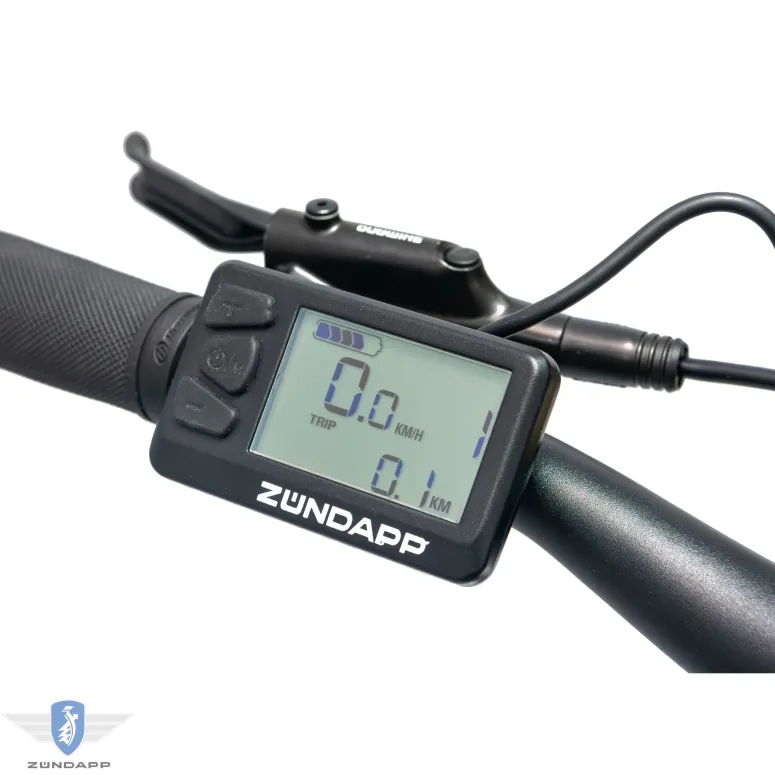 Rower Elektryczny Męski Damski Górski 27,5" SHIMANO 250 W MTB LCD Alu Amory