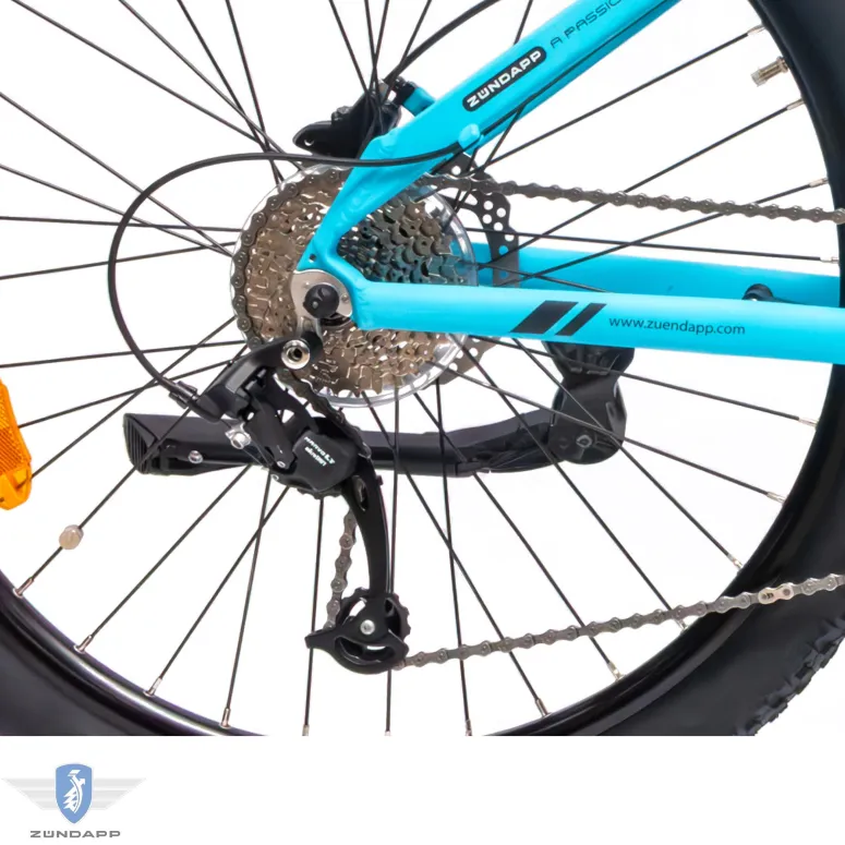 Rower Elektryczny Męski Damski Górski 27,5" SHIMANO 250 W MTB LCD Alu Amory