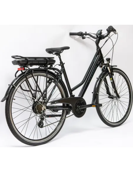 Rower Elektryczny Damski Trekkingowy 28" SHIMANO Aplikacja 2025 LCD 250 W