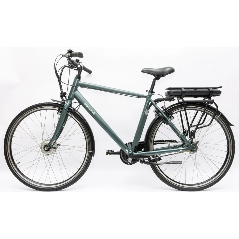 Rower Elektryczny Męski Trekkingowy 28" ALU 250 W Shimano NEXUS 7 Światła