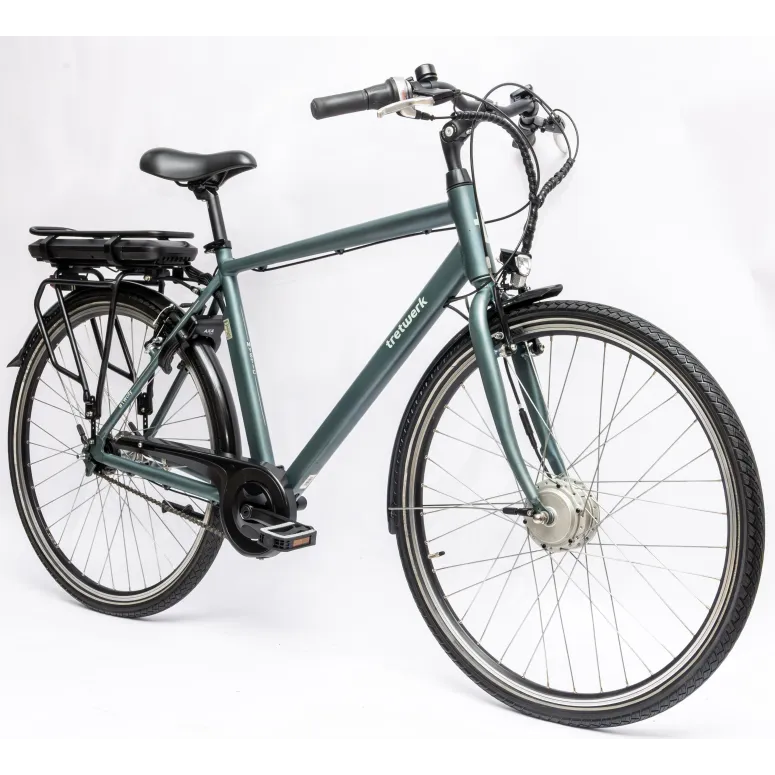 Rower Elektryczny Męski Trekkingowy 28" ALU 250 W Shimano NEXUS 7 Światła