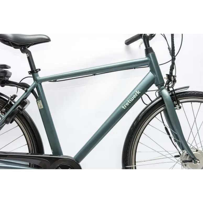 Rower Elektryczny Męski Trekkingowy 28" ALU 250 W Shimano NEXUS 7 Światła