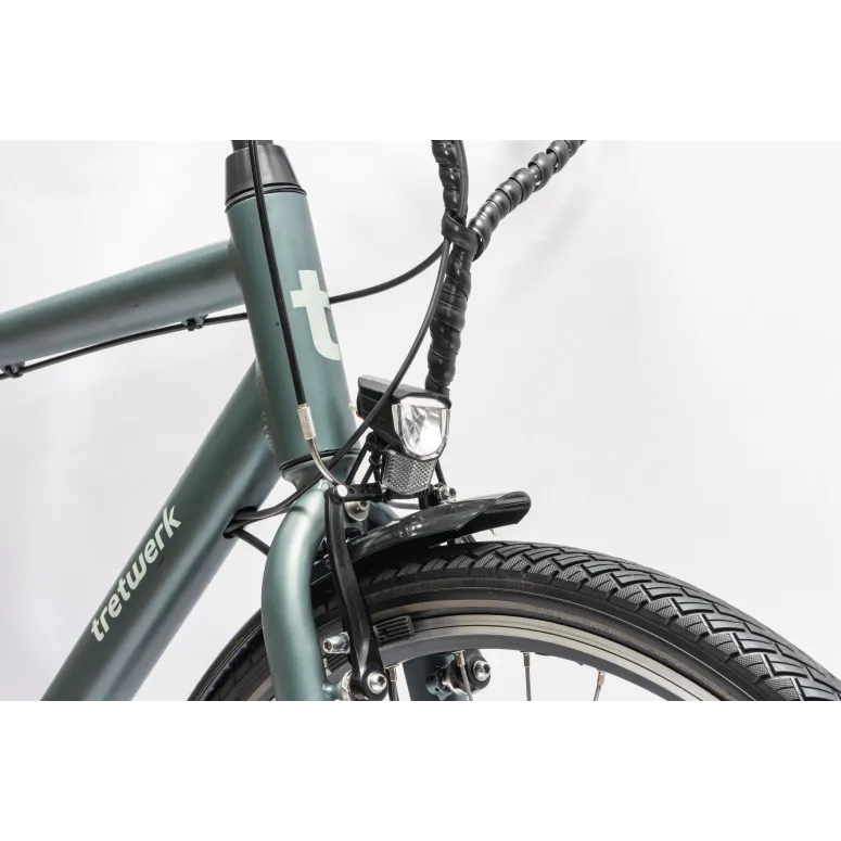 Rower Elektryczny Męski Trekkingowy 28" ALU 250 W Shimano NEXUS 7 Światła