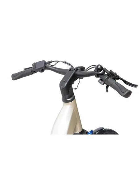 Rower Elektryczny Damski Miejski 28" SHIMANO 250 W LCD Aplikacja NFC 2025