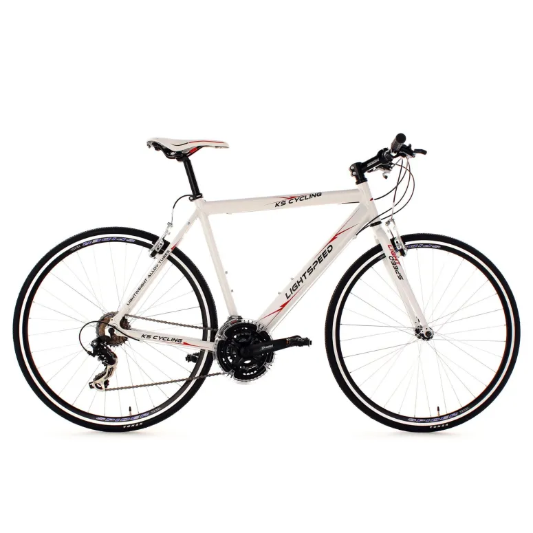 Rower Męski Szosowy Koła 28" Aluminium Kolarzówka Dzwonek Lekki Szosówka
