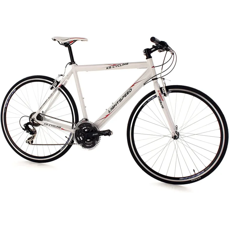 Rower Męski Szosowy Koła 28" Aluminium Kolarzówka Dzwonek Lekki Szosówka