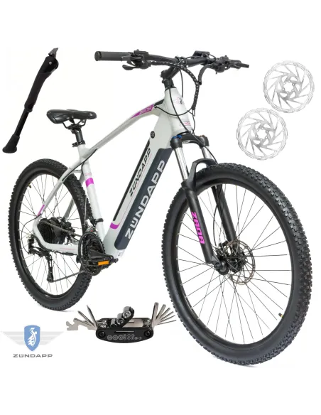 Rower Elektryczny Damski Męski Górski MTB 27.5 504Wh Shimano Hydraulika 250