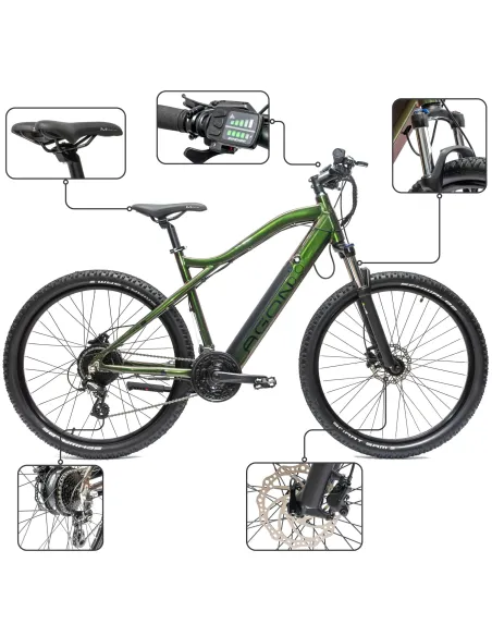 Rower Elektryczny Górski MTB 27,5" Hydraulika 250W Altus 14Ah Cyngle 25km/h