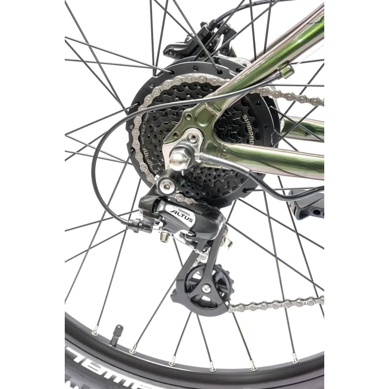 Rower Elektryczny Górski MTB 27,5" Hydraulika 250W Altus 14Ah Cyngle 25km/h