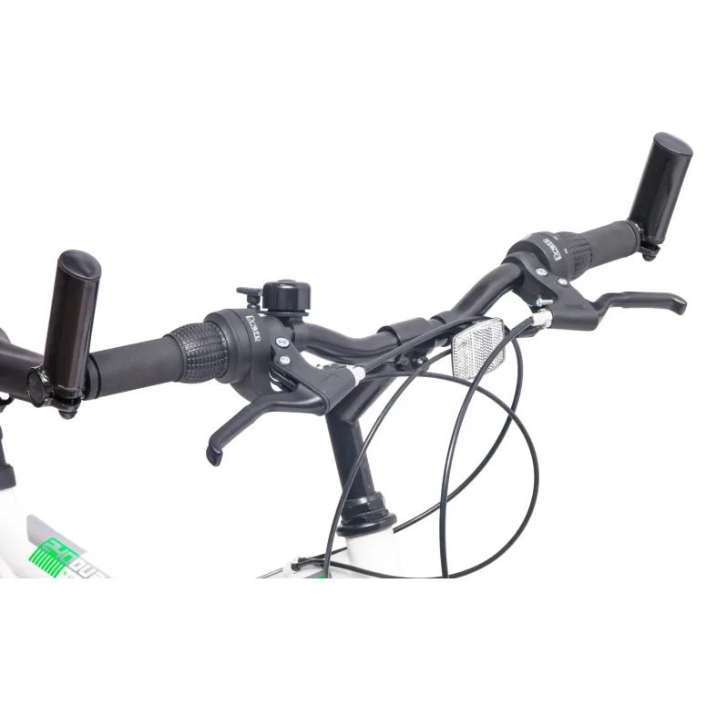 Rower Górski Dziecięcy Chłopięcy MTB Koła 24" Tarcze Full Amory Oświetlenie