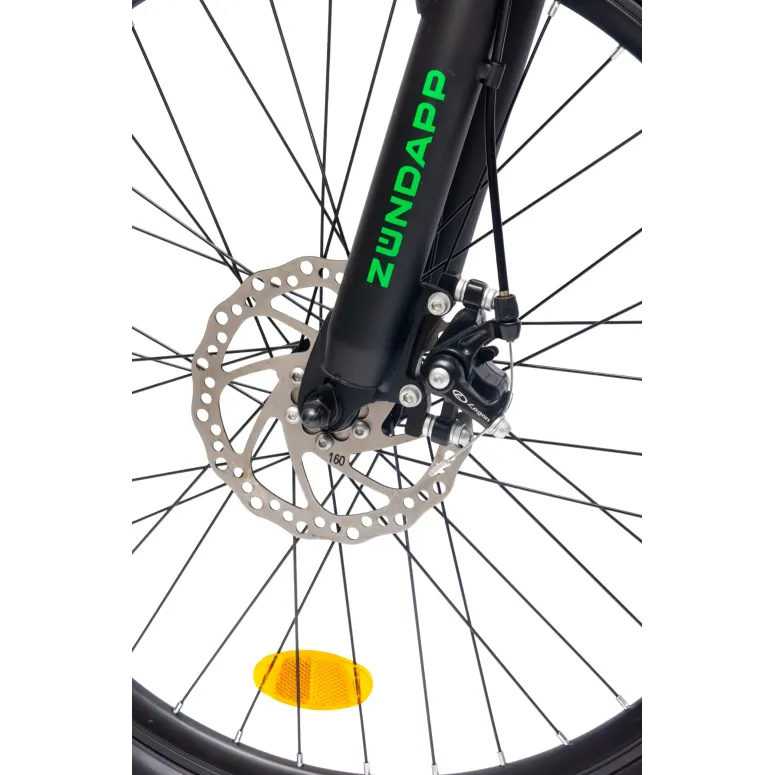 Rower Górski Dziecięcy Chłopięcy MTB Koła 24" Tarcze Full Amory Oświetlenie