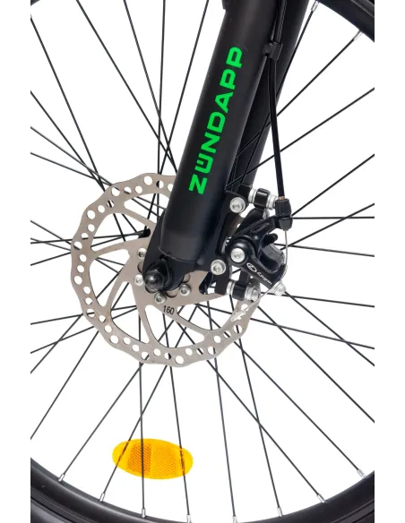 Rower Górski Dziecięcy Chłopięcy MTB Koła 24" Tarcze Full Amory Oświetlenie