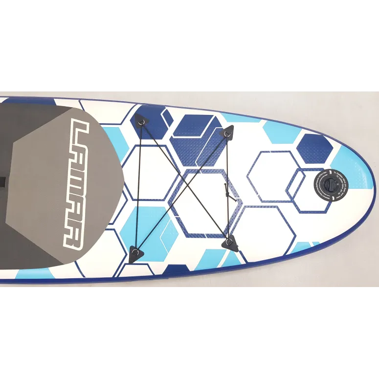 Deska SUP do Pływania Dmuchana Lamar Stand Up Paddle 290 Zestaw Akcesoria