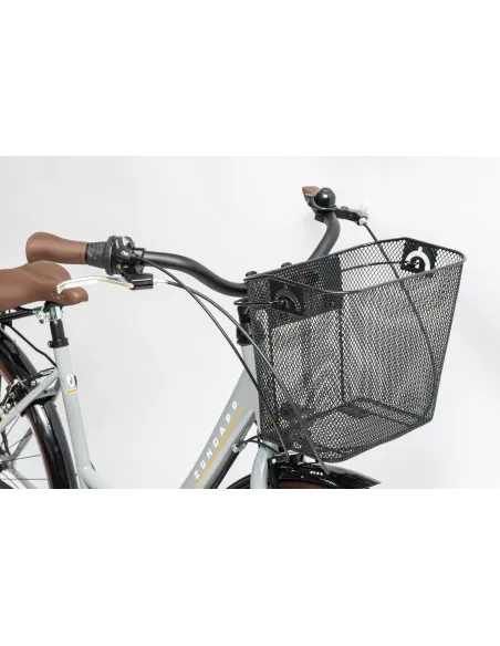 Rower Damski Miejski 28" SHIMANO Oświetlenie Dynamo Koszyk Bagażnik Stopka