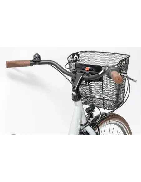 Rower Damski Miejski 28" SHIMANO Oświetlenie Dynamo Koszyk Bagażnik Stopka