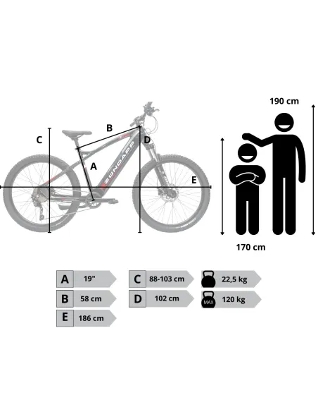 Rower Elektryczny Męski Damski Górski 27,5 SHIMANO Deore LCD Aplikacja 2025
