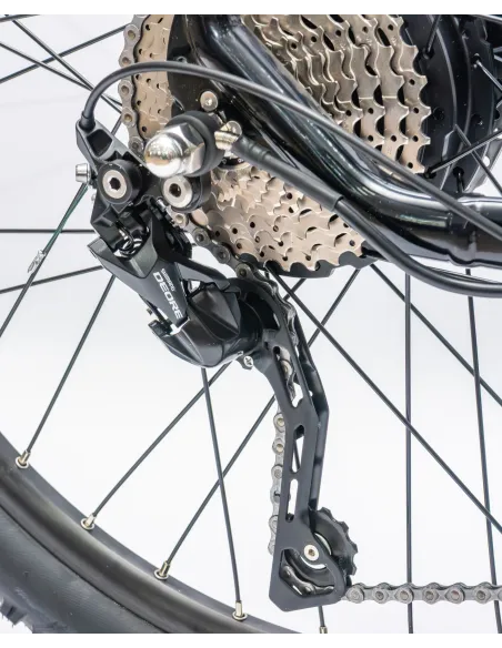 Rower Elektryczny Męski Damski Górski 27,5 SHIMANO Deore LCD Aplikacja 2025