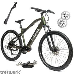 Rower Elektryczny Męski Damski Górski 29" 250W 80Nm LCD MTB SHIMANO