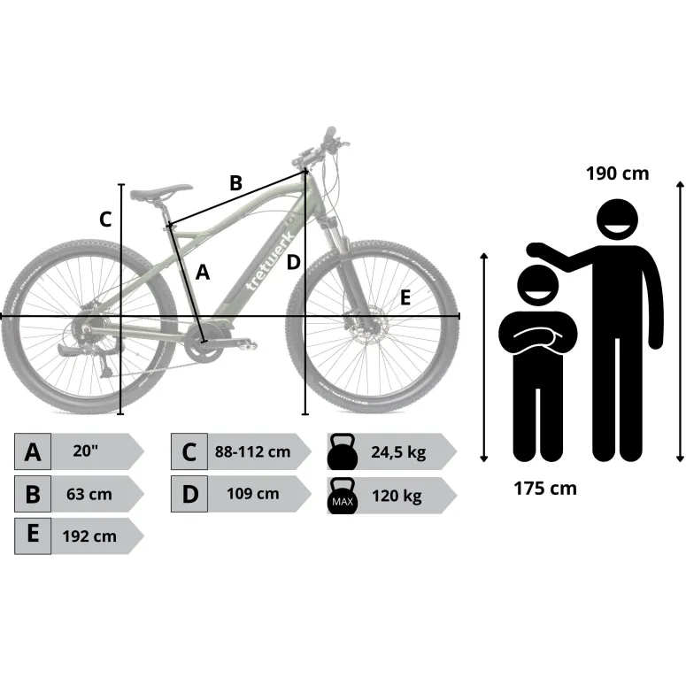 Rower Elektryczny Męski Damski Górski 29" 250W 80Nm LCD MTB SHIMANO