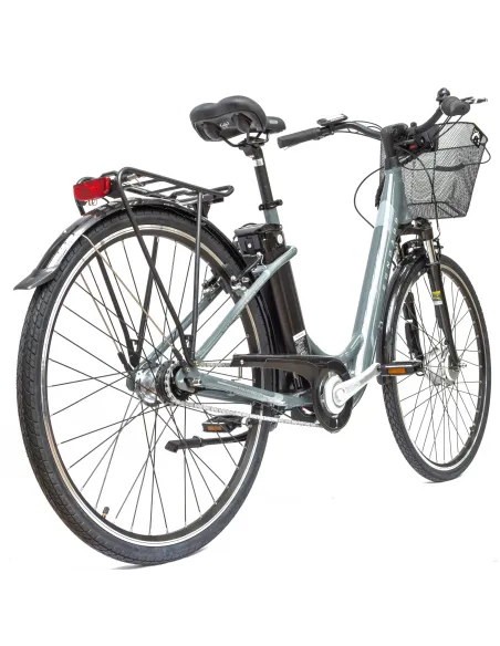 Rower Elektryczny Damski Miejski Koła 28" Shimano Nexus 7 ALU 250 W LCD 