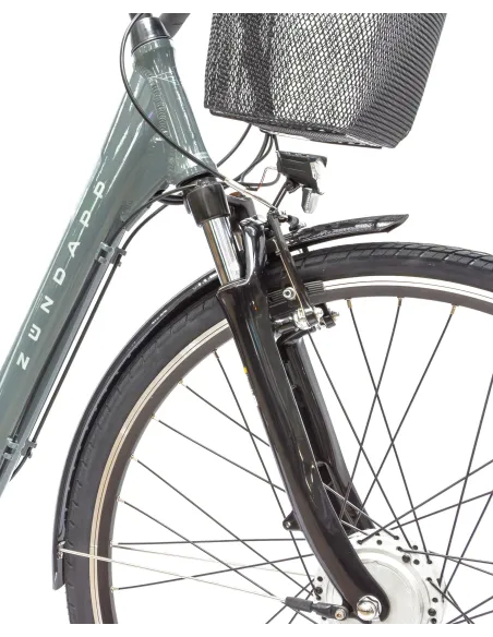 Rower Elektryczny Damski Miejski Koła 28" Shimano Nexus 7 ALU 250 W LCD 