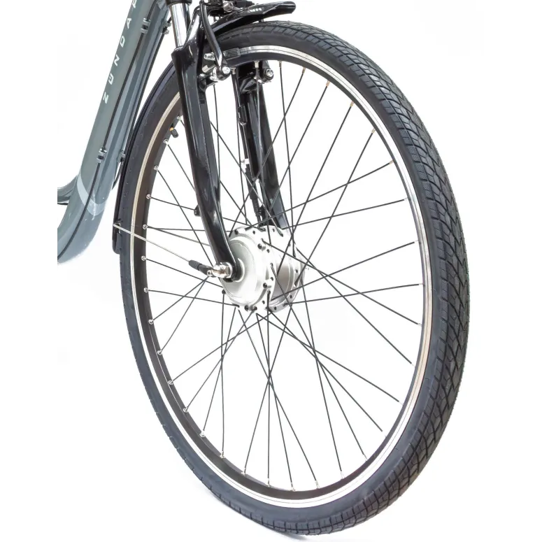 Rower Elektryczny Damski Miejski Koła 28" Shimano Nexus 7 ALU 250 W LCD 