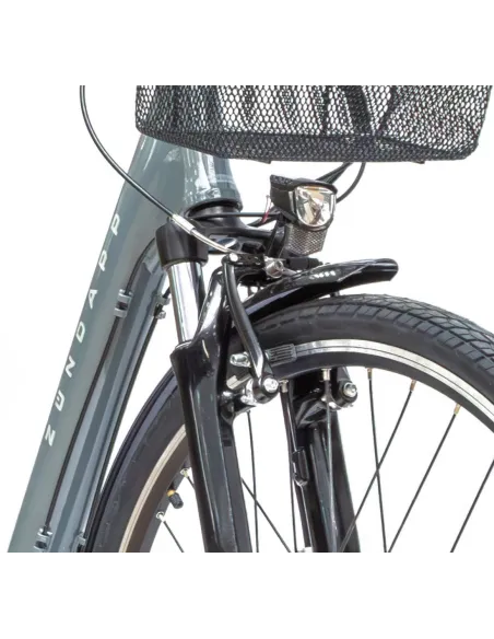 Rower Elektryczny Damski Miejski Koła 28" Shimano Nexus 7 ALU 250 W LCD 