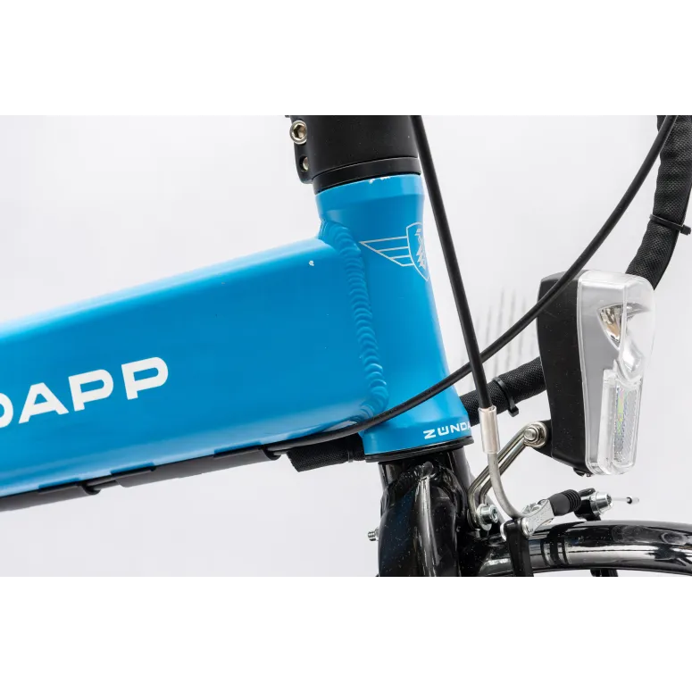 Rower Elektryczny Damski Męski Składany 20" SHIMANO 250 W Alu LED Składak