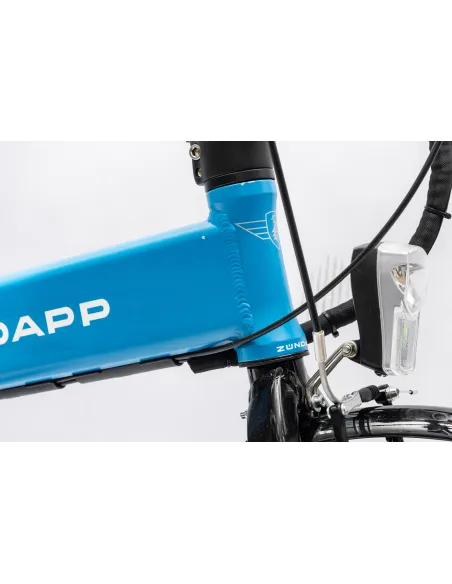 Rower Elektryczny Damski Męski Składany 20" SHIMANO 250 W Alu LED Składak