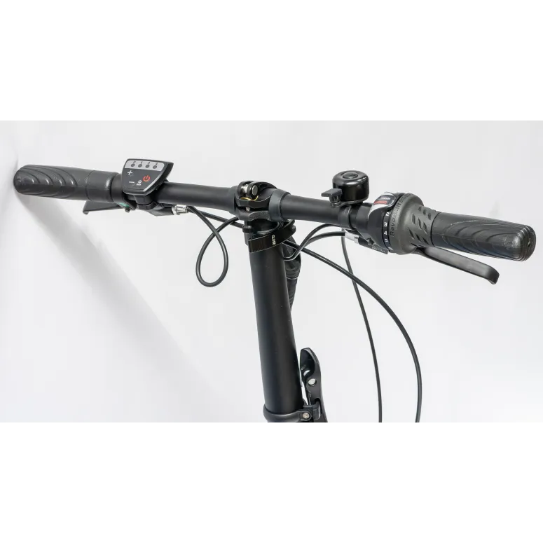 Rower Elektryczny Damski Męski Składany 20" SHIMANO 250 W Alu LED Składak