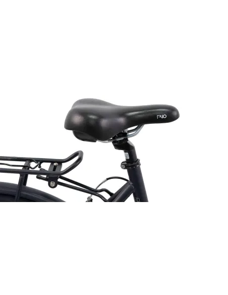 Rower Damski Miejski Koła 28 SHIMANO Lekki Bagażnik Błotniki Światła Stopka