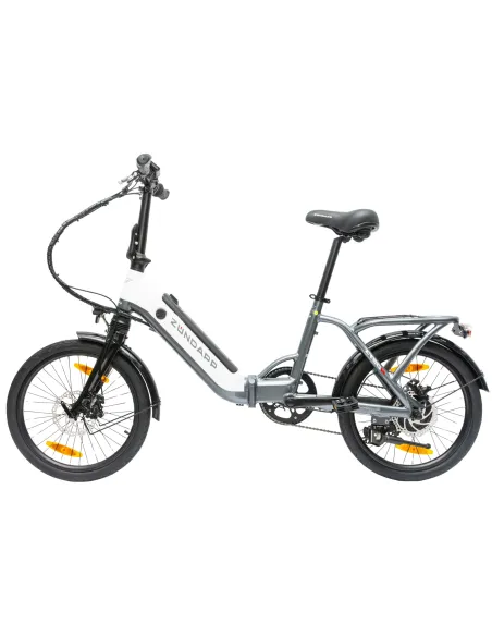 Rower Elektryczny Damski Męski Składany Koła 20" Miejski Składak 250 W LCD